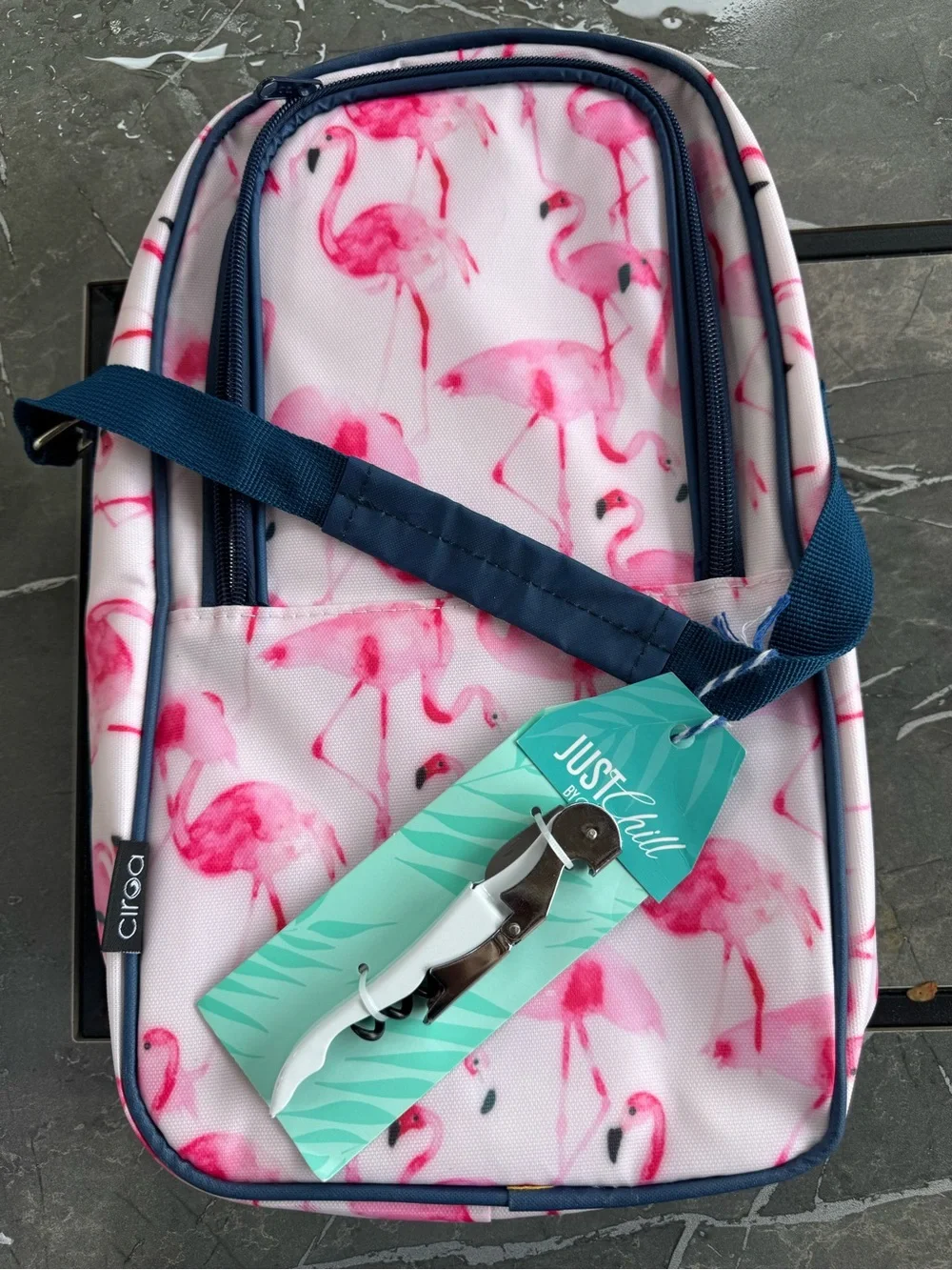 Ciroa Pink Flamingo wine cooler